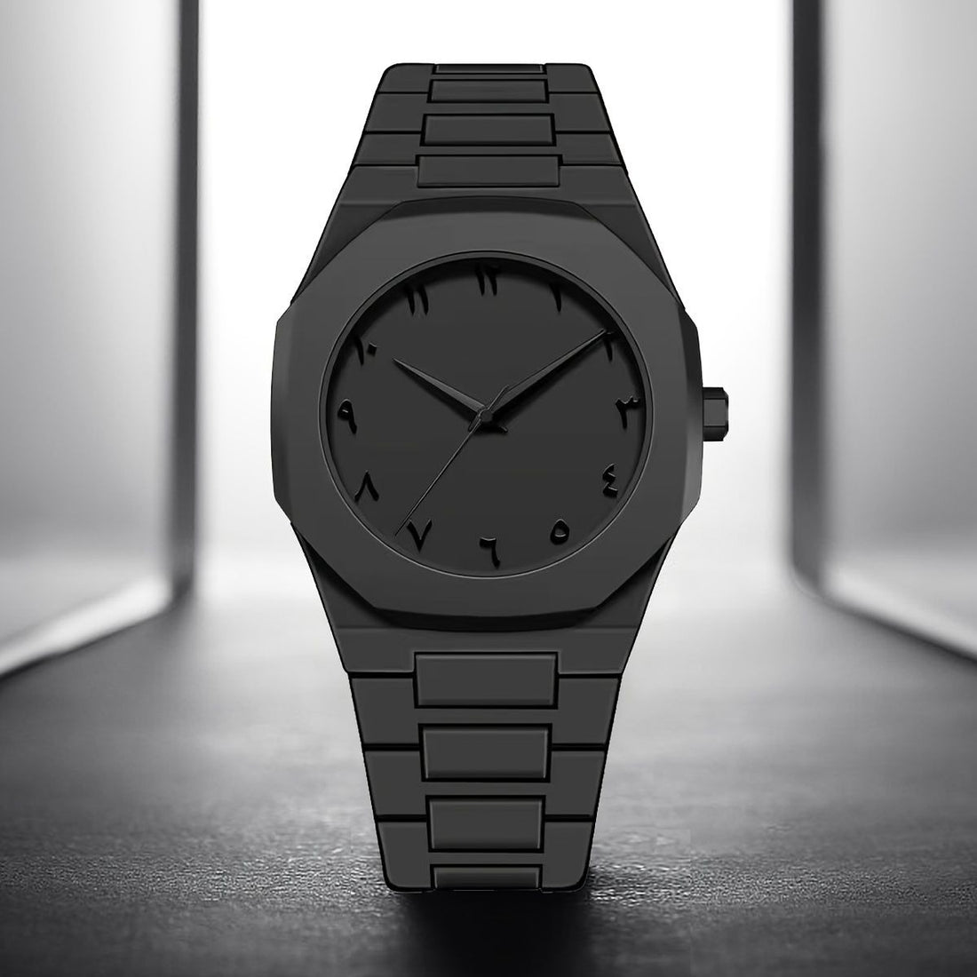 Full BLACK AURA Quartz Watch – Lightweight Design, , Premium Quality & Finish - Best Quality Analog Watch For Boys - Watch For Men | Full Black Color Watch - Without Box