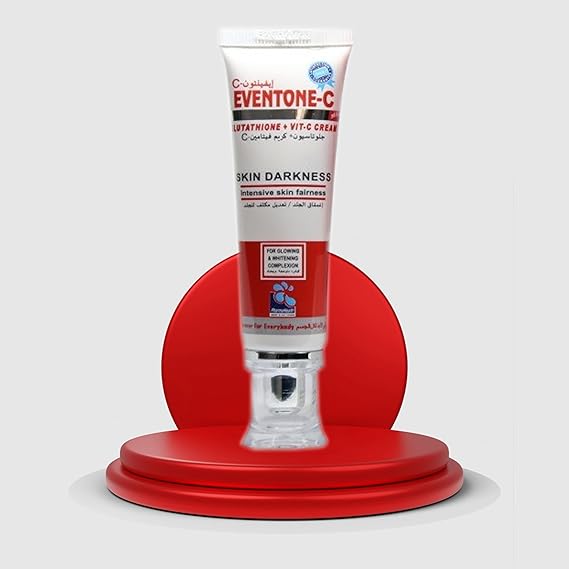 Eventone-C Cream with L-Glutathione & Vitamin C – Advanced Skin Brightening & Anti-Pigmentation Formula – 20g