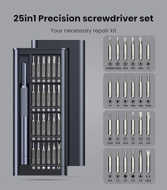 Mini Screwdriver 25 Tool Kit
