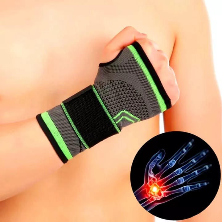 Professional Wrist Support Sleeve Half Finger Wrist Band Palm Support For Sports And Daily Use