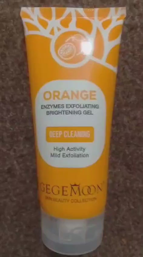 Orange Exfoliating Dead Skin Remover Gel | Smooth & Refreshing Skin Care (GegeMoon)
